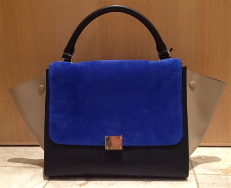 royal blue celine bag|Celine purses blue.